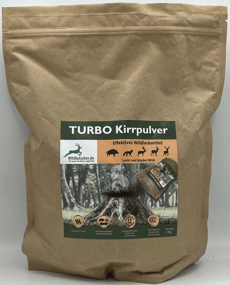 Wildlutscher Turbo Kirrpulver – intensives Lockpulver