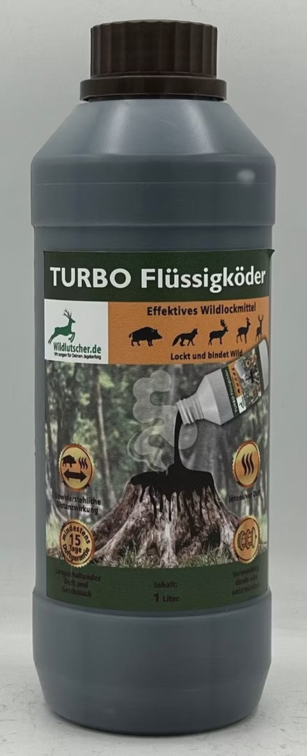 Wildlutscher Turbo Flüssigköder 3 kg – intensives Lockmittel