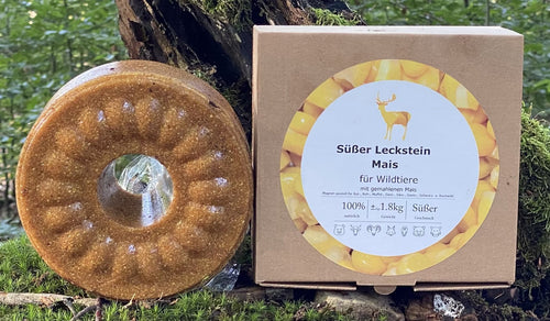 Wildlutscher Leckstein süßer Mais mit gem. Mais (1,8kg)