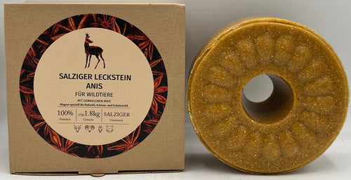 Wildlutscher Leckstein "salziger Anis" (1,8kg)
