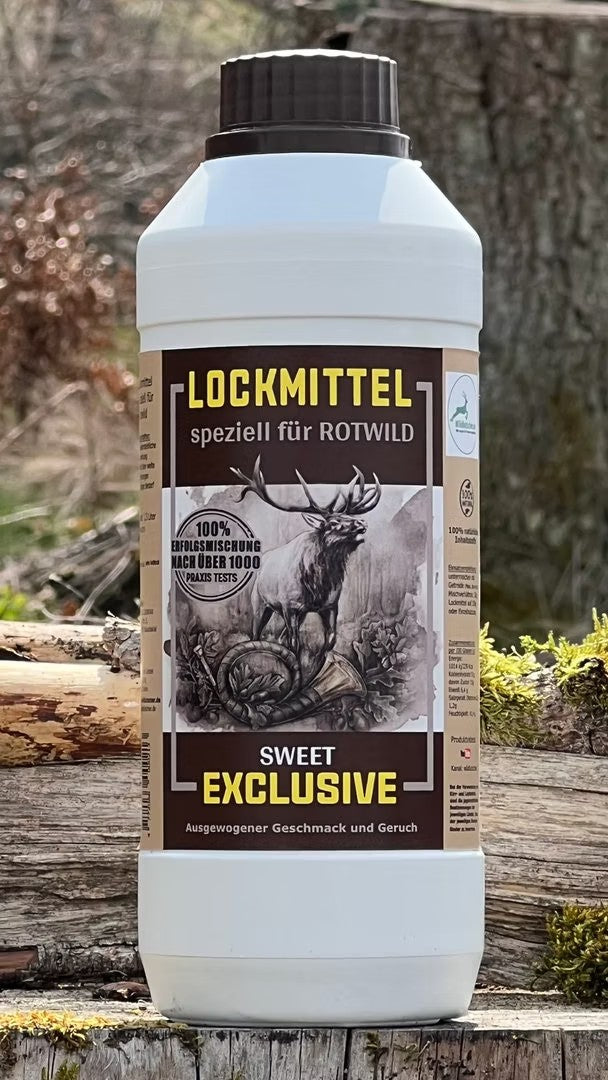 Wildlutscher Lockmittel 'Sweet Exclusive' für Rotwild