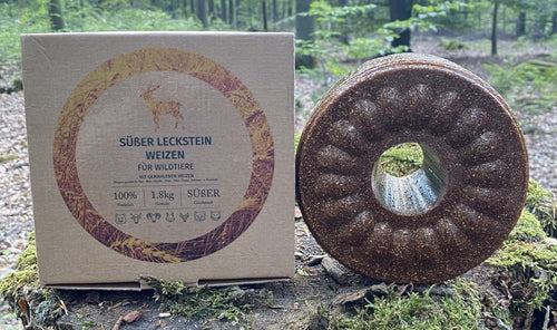 Wildlutscher Leckstein süßer Weizen mit gem. Weizen (1,8kg)