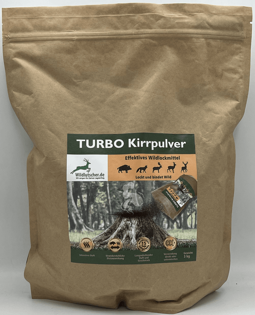 Wildlutscher Turbo Kirrpulver – intensives Lockpulver